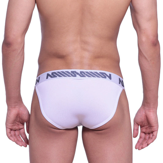 MetroMaleWear (M2W) Bikini pour homme Max Bulge Blanc 1504-00