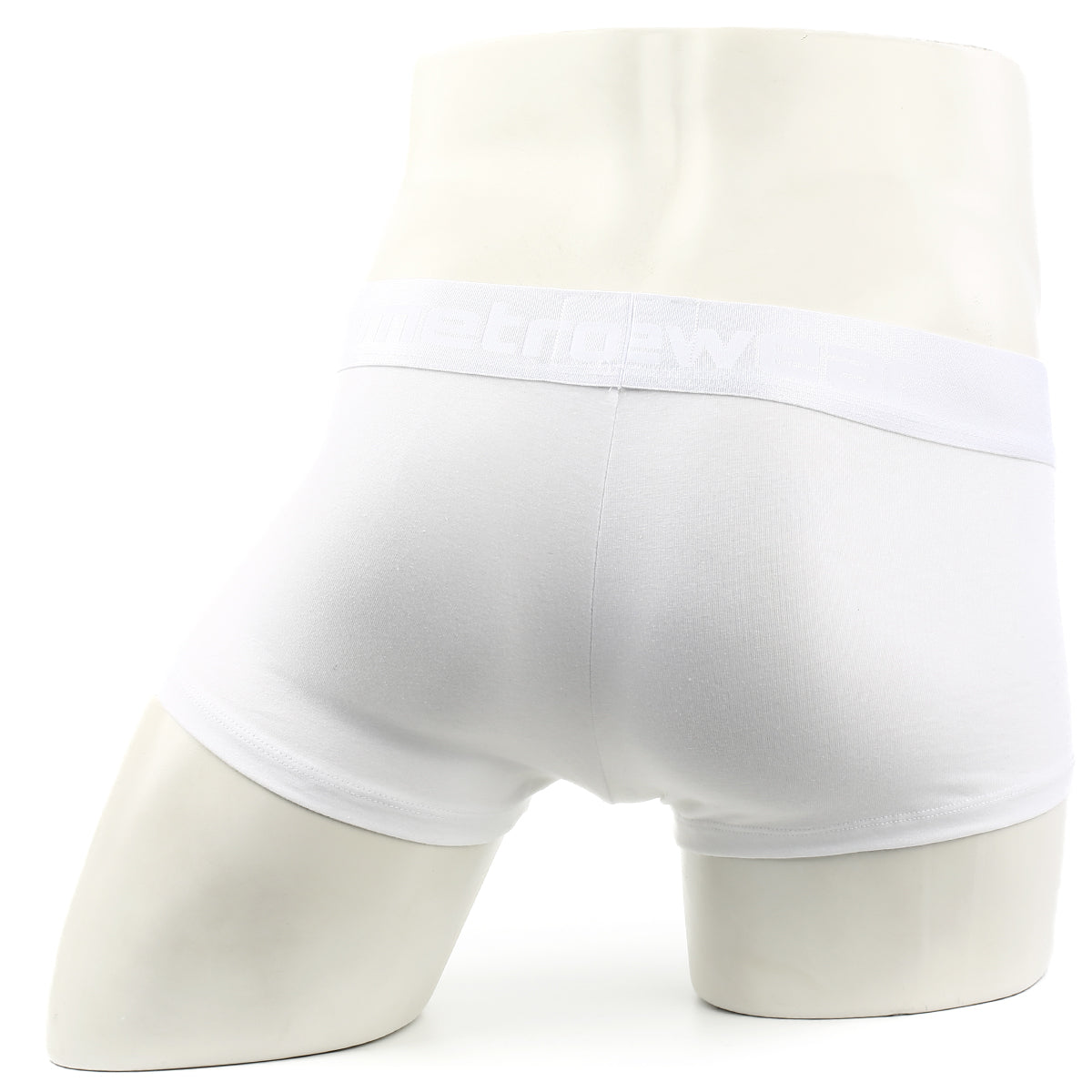 White briefs metro male wear county trunk 2026-09 with smooth form-fitting design and subtle logo on waistband