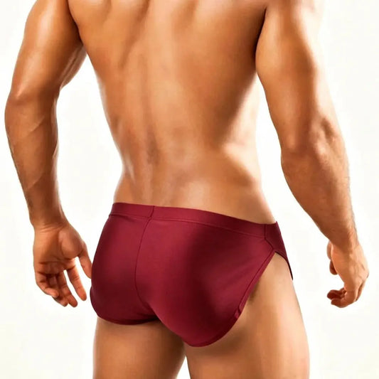 MetroMaleWear (M2W) Men's Shorts Burgundy 2108-29