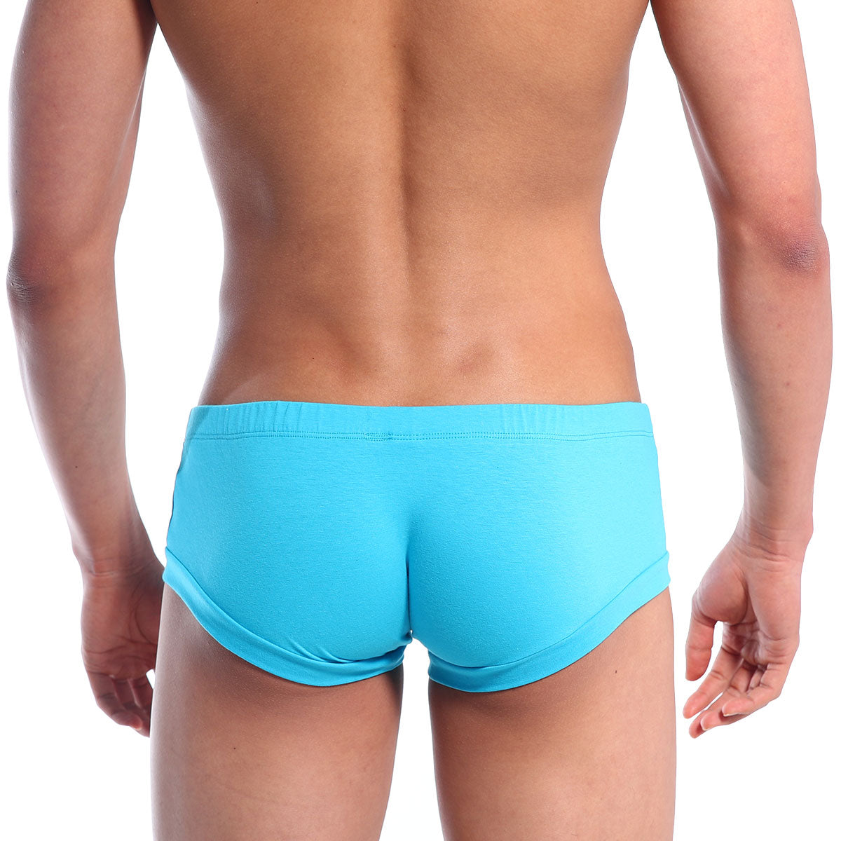 MetroMaleWear cotton boxster neo blue 3010-08 bright turquoise briefs with smooth form-fitting fabric and clean stitching