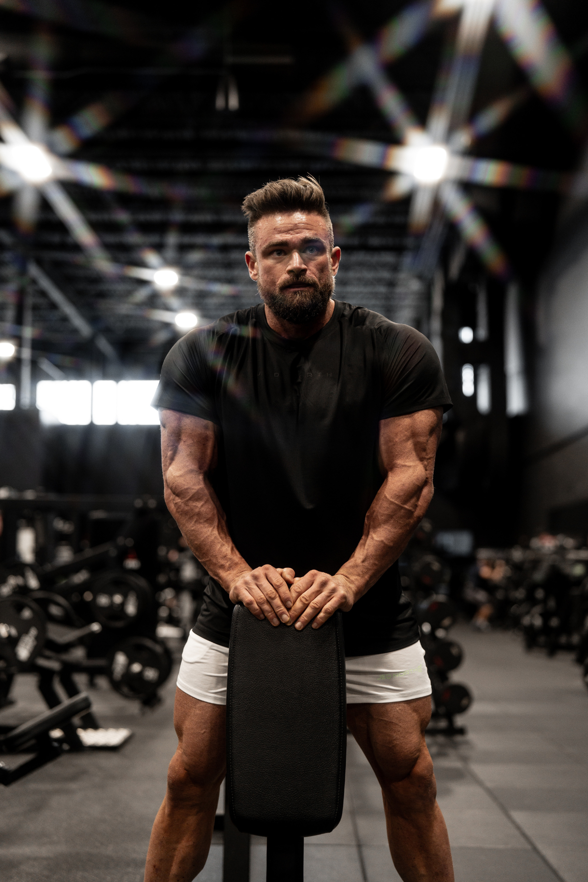 Jed North Men's Premium Training Tee - Black