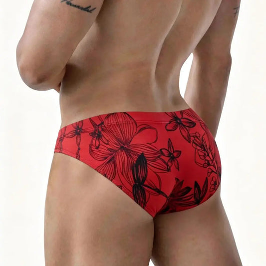 MetroMaleWear (M2W) Bikini pour homme Mindle Rouge 5103-M22
