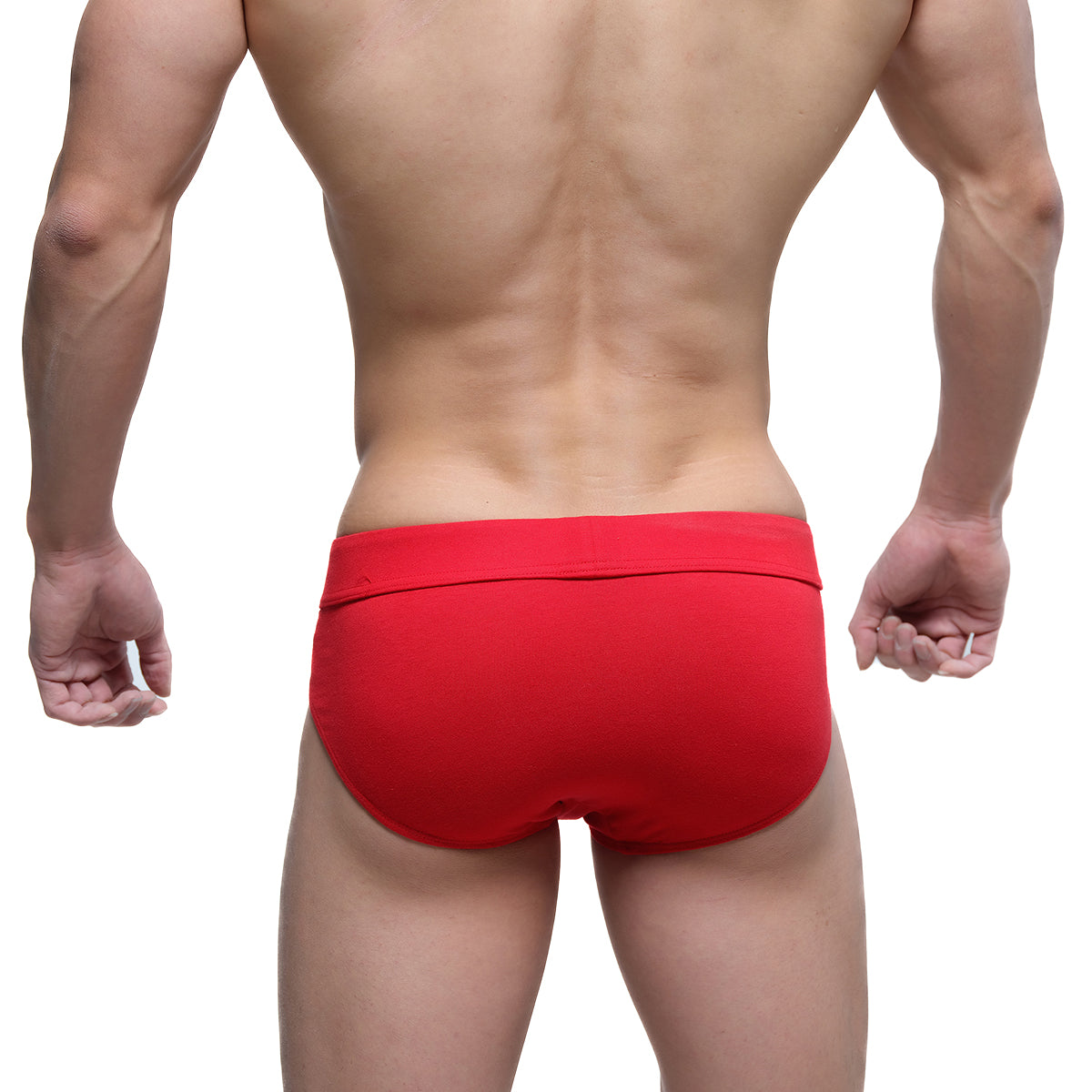 Metro male wear deseo brief red 5503-12 smooth red men’s briefs with a form-fitting design and comfortable fit