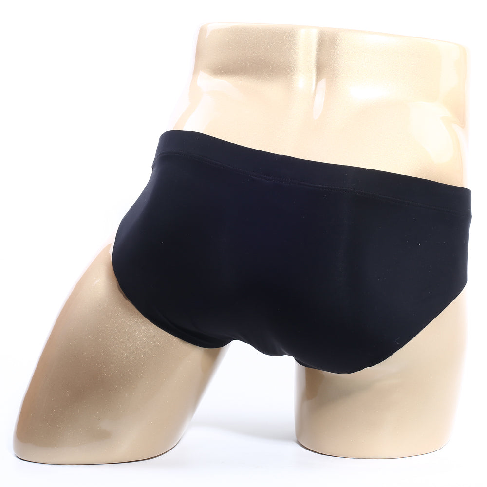 MetroMaleWear Naked Brief black 6303-20 black briefs with smooth, form-fitting design for comfortable everyday wear