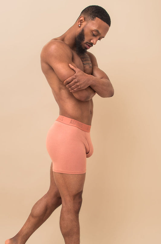 Adonis by Kyhry Men's Peach Cream Boxer Brief