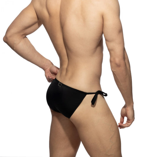 Addicted Multii-Cord Swim Bikini Brief - Black