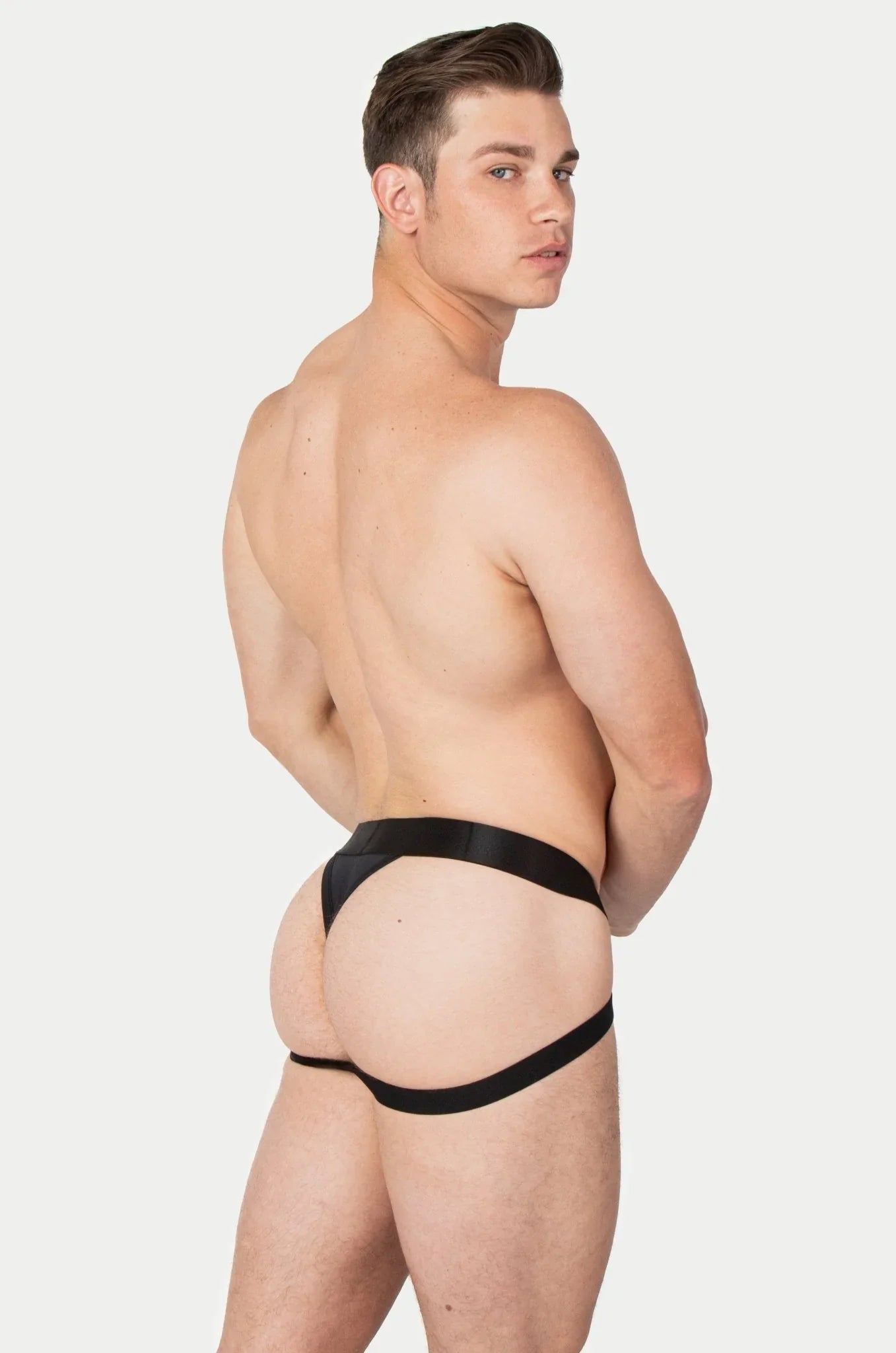 AWRY Menswear Apex Jock Thong - Black