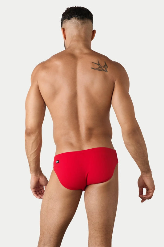 AWRY Menswear Oaisis Classic Swim Brief - Red