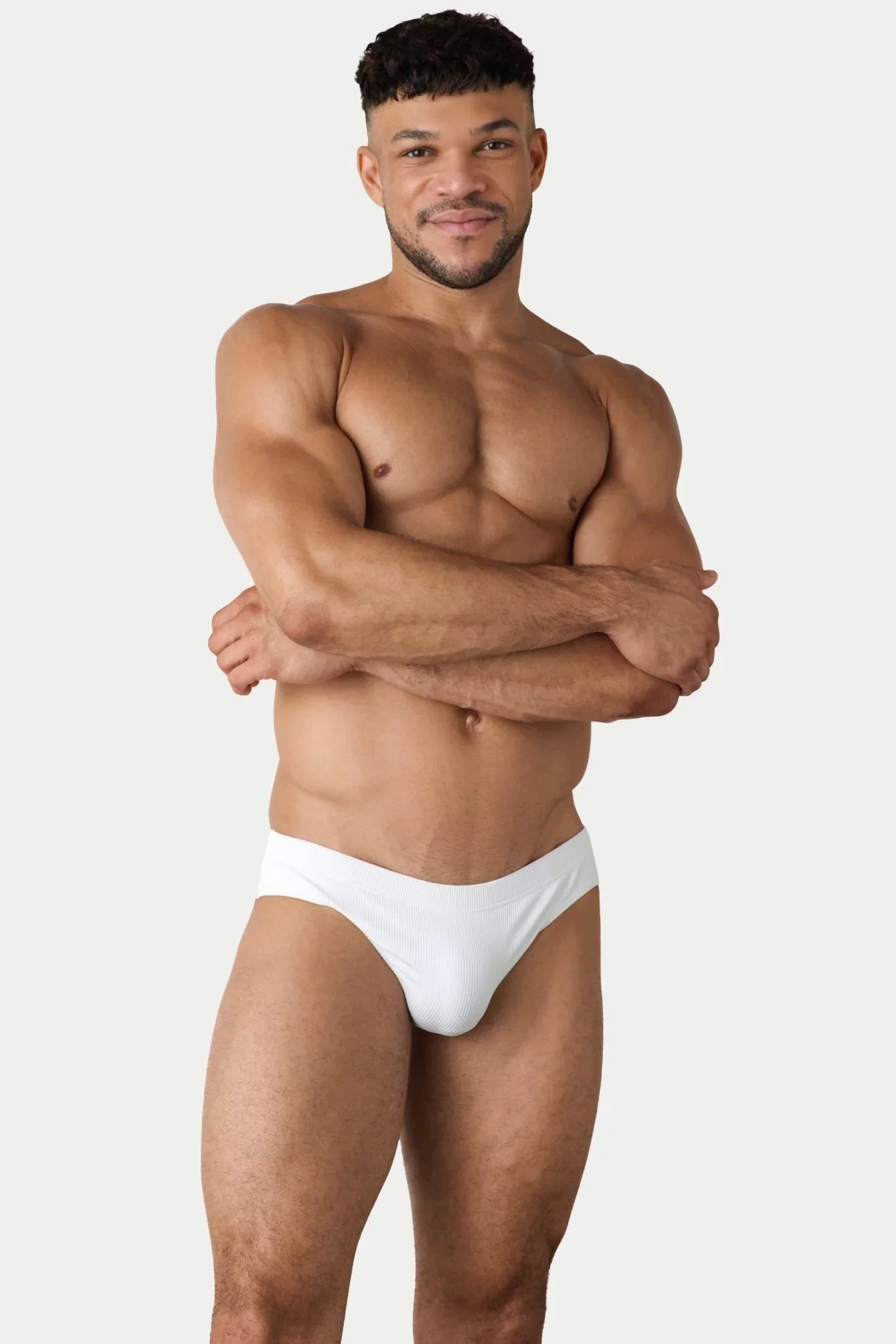 AWRY Menswear Oaisis Classic Swim Brief - White