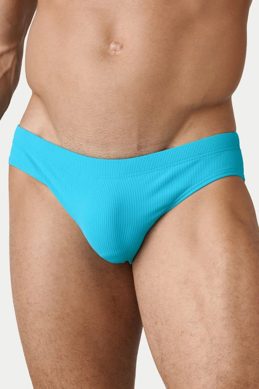 AWRY Menswear Oaisis Classic Swim Brief - Cyan