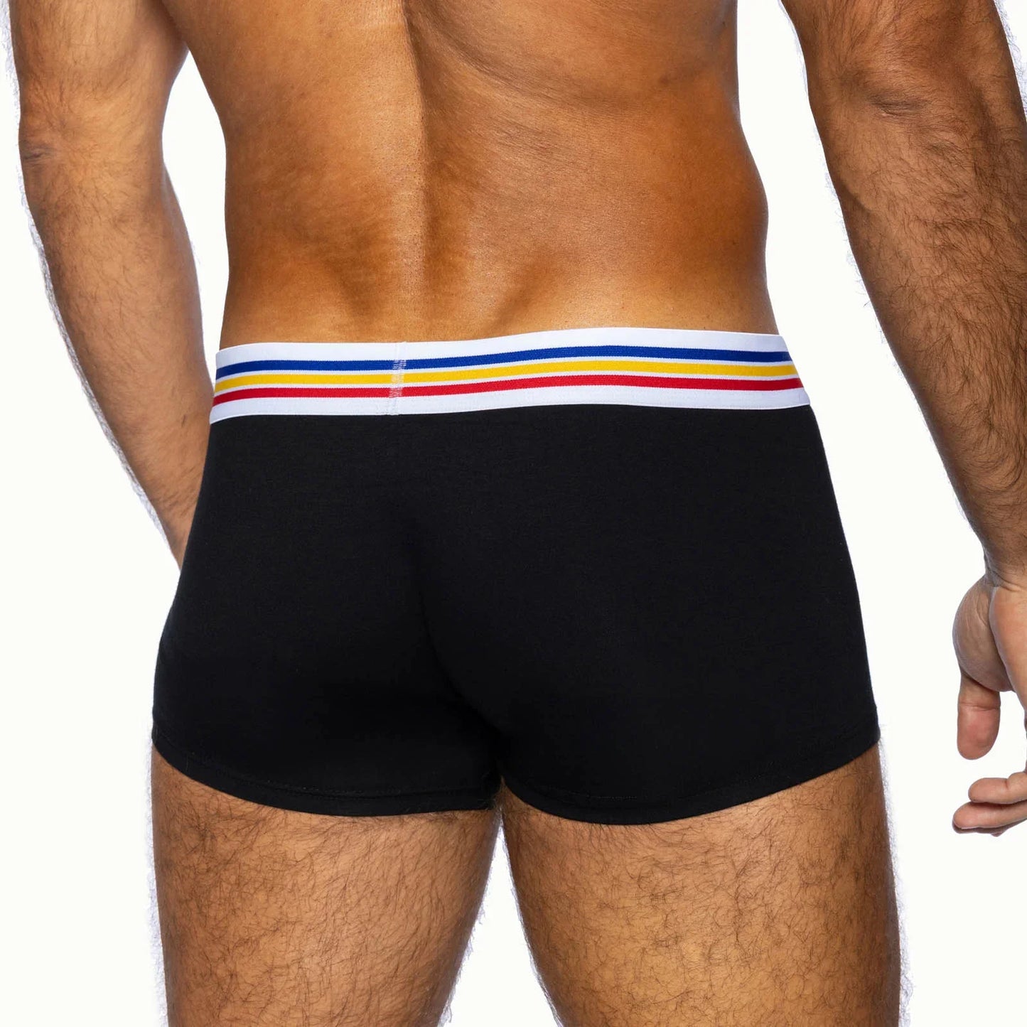 BIKE Athletic Cotton Trunk Underwear - Black