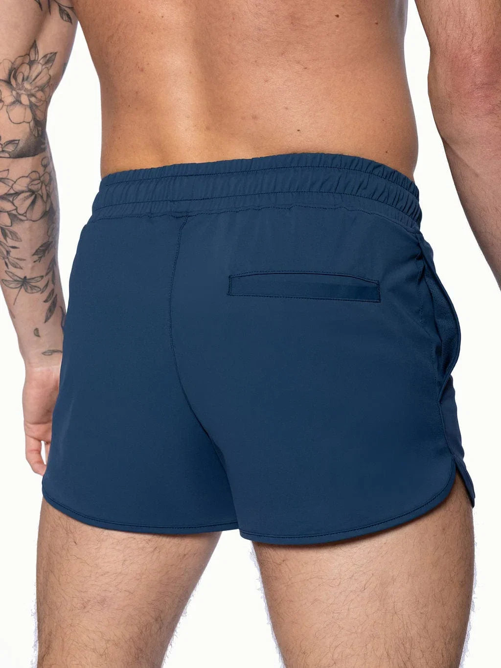 BIKE Athletic Track Short - Navy