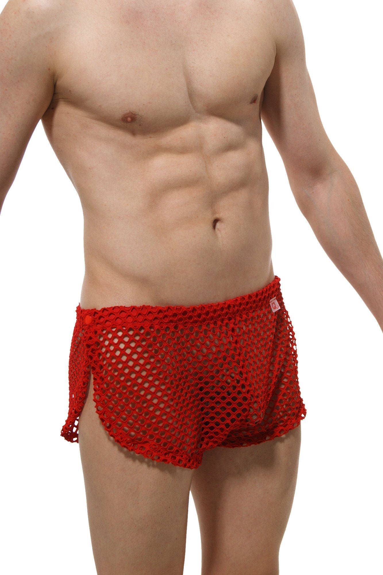 PetitQ Short Snap PetitQ Fishnet Red