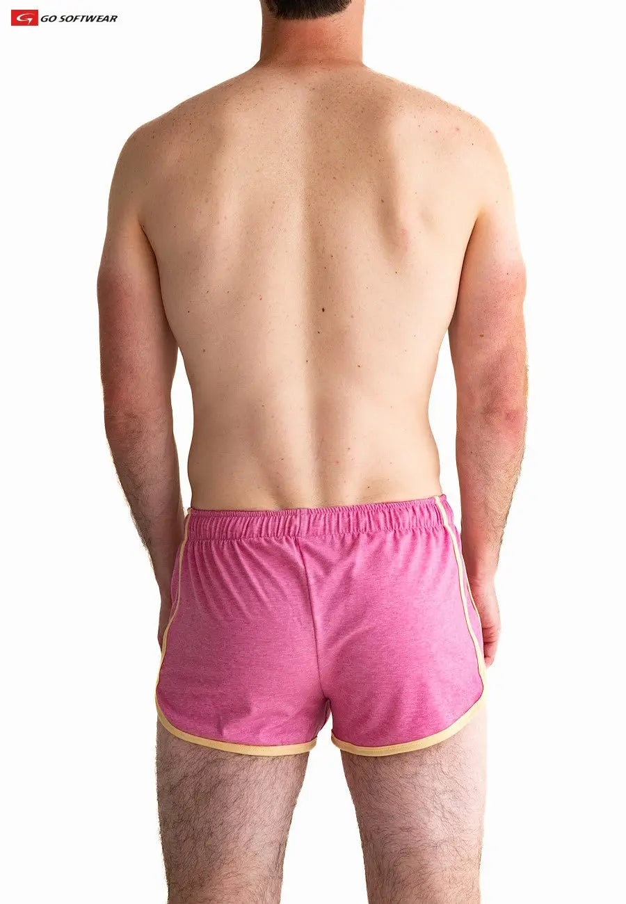 Short de sport pour hommes Gold Coast 4674 de Go Softwear - Rose château