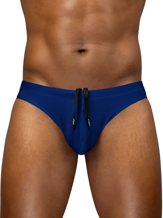 Royal blue ergoWear EW1832 X4D SW swim thongs with black drawstrings designed for comfort and performance in water