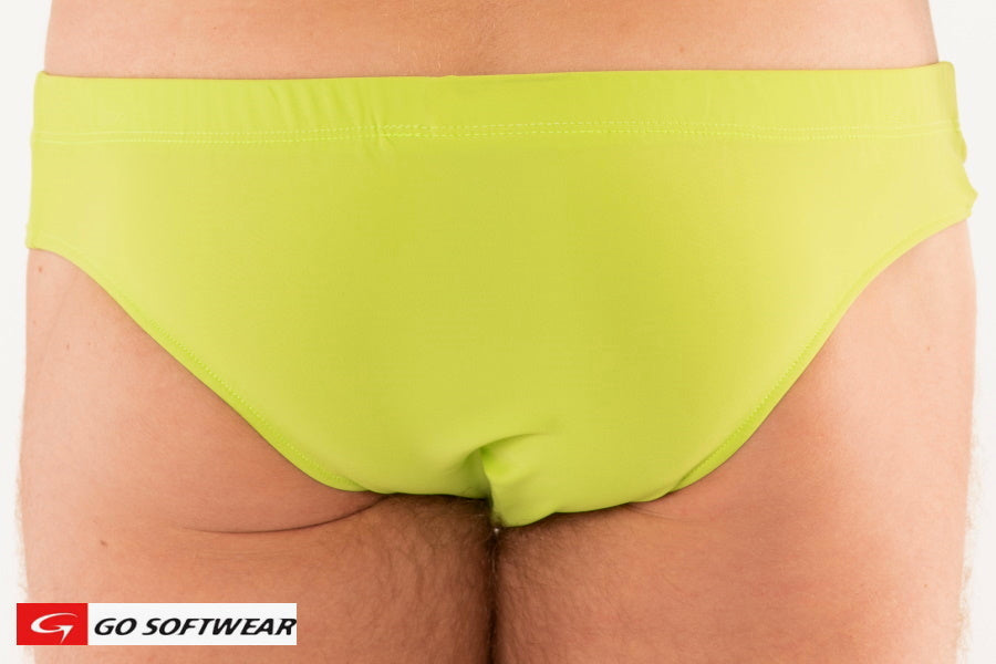 Go Softwear 4512 Herren Mykonos Bikini-Badehose - Limette
