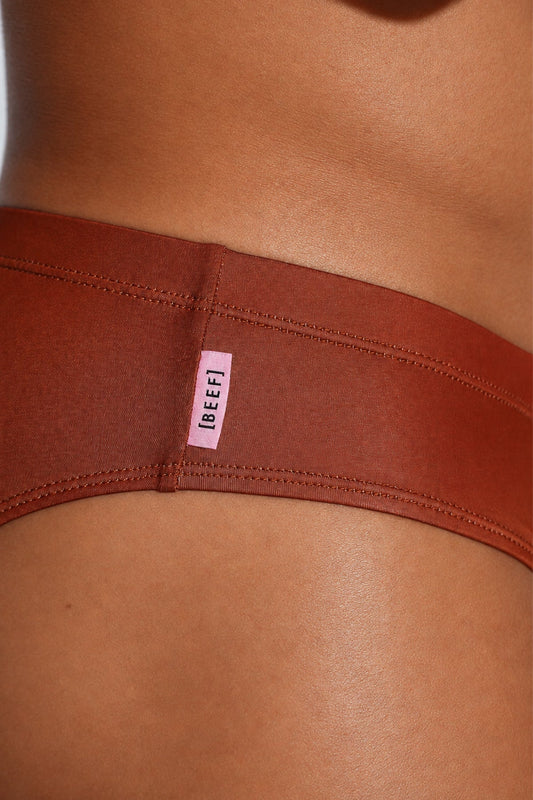 JJ Malibu Men's Wet-N-Wild Swim Briefs - Desert Sun