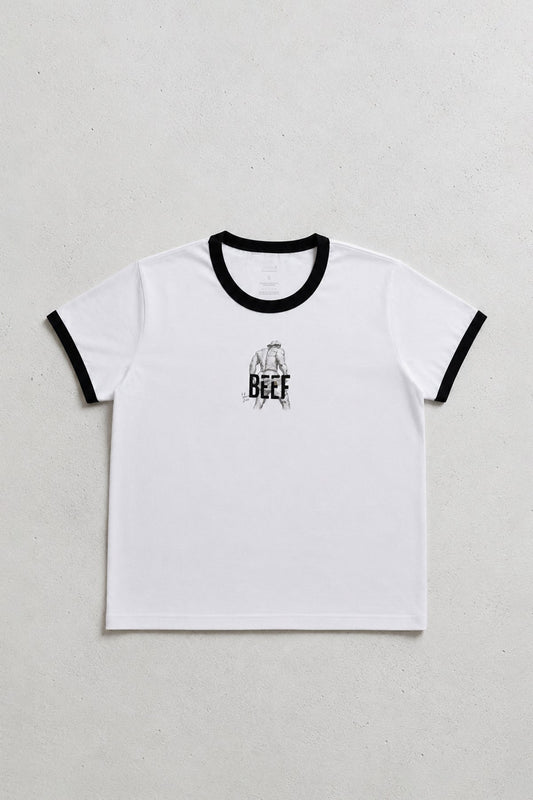 JJ Malibu Men's Vintage Ringer Tee - Beefcake