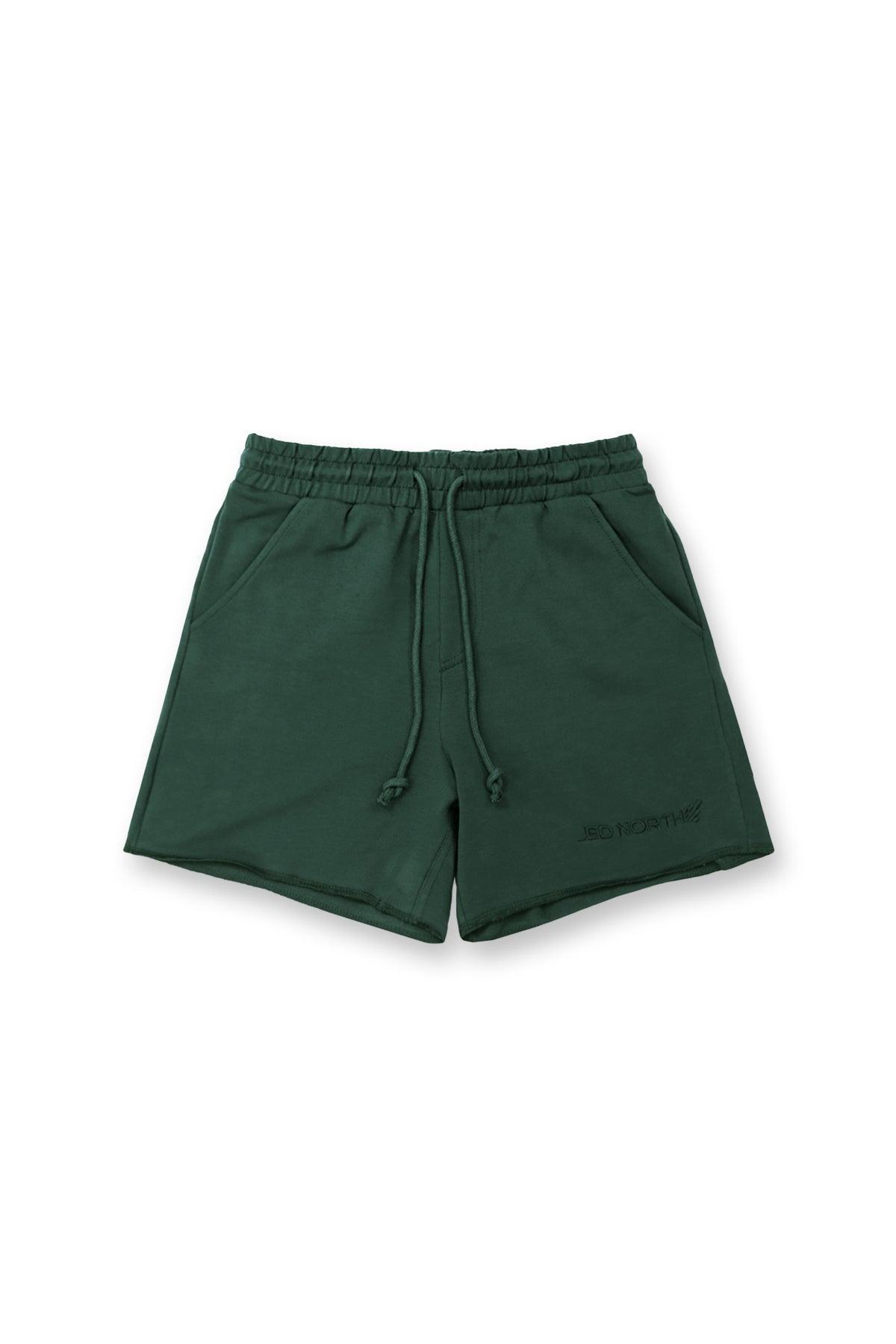 Jed North Men's Motion 5'' Varsity Sweat Shorts - Dark Green