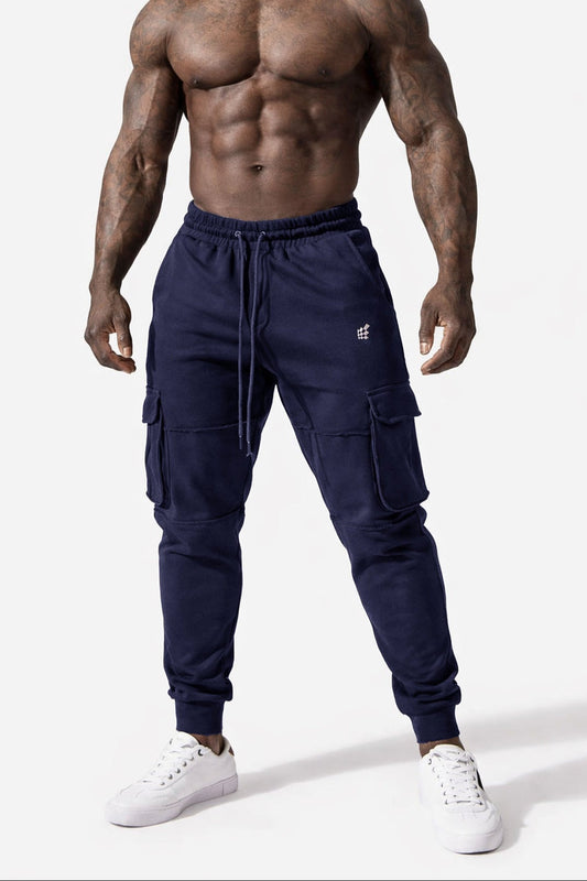 Jed North Men's Renegade Cargo Joggers - Navy