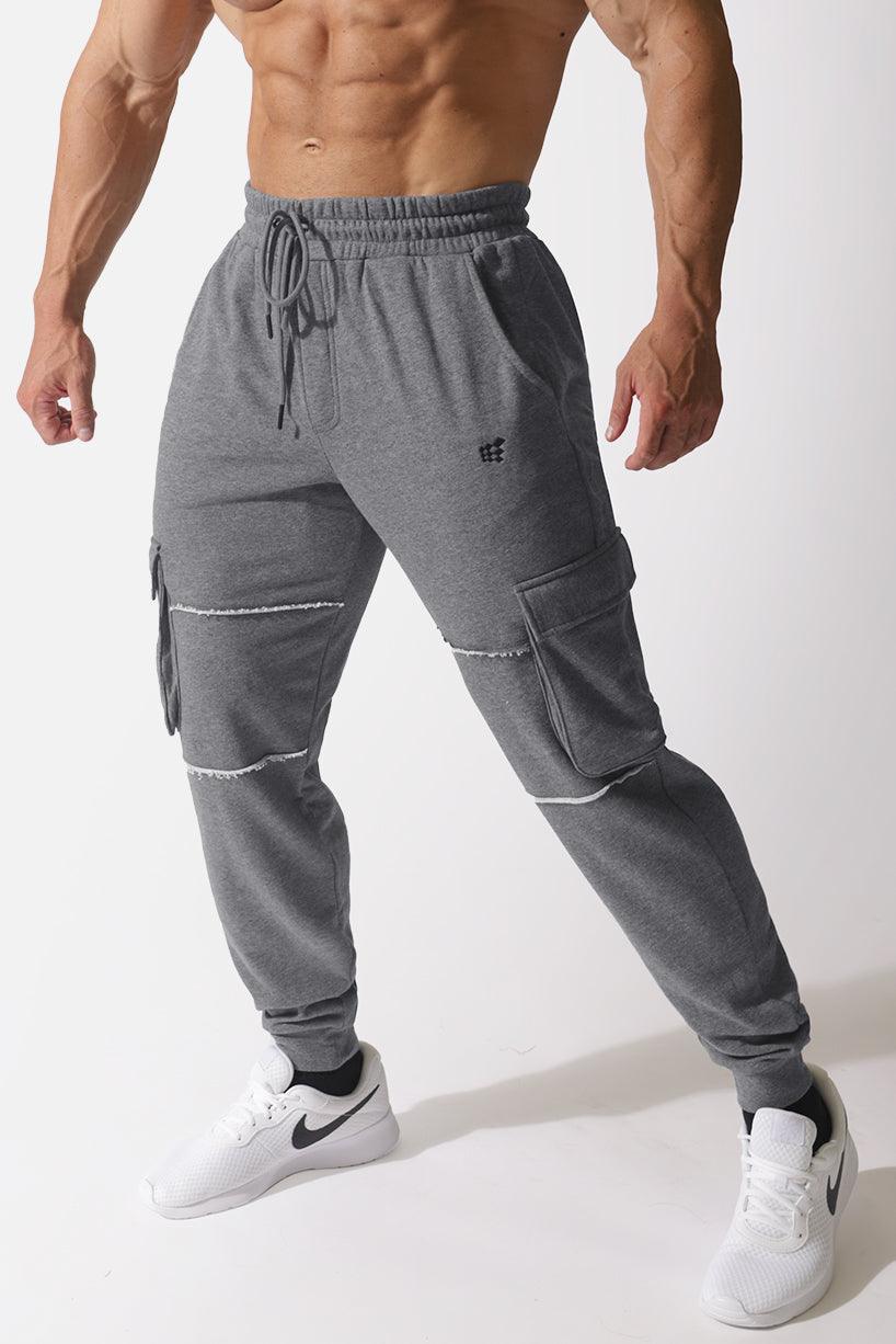 Jed North Men's Renegade Cargo Joggers - Gray