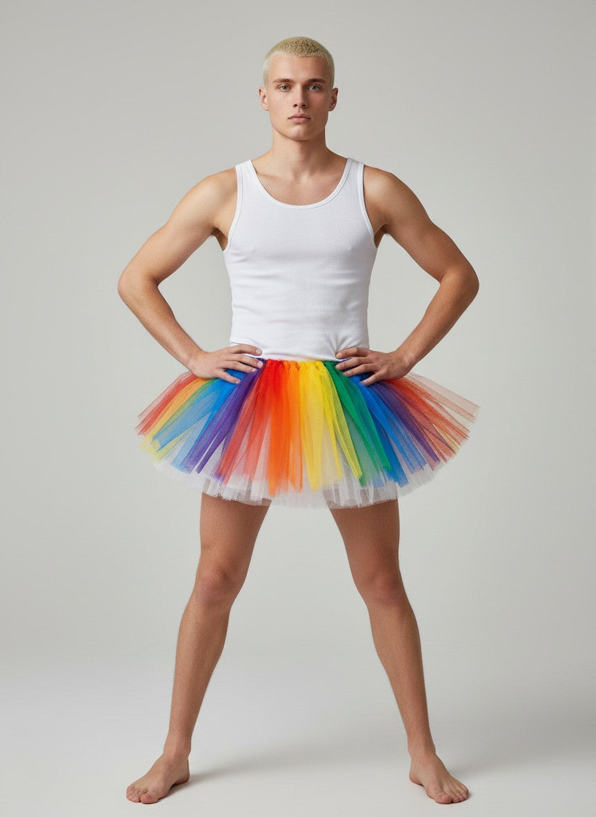 KBW Global Regenbogen-Tutu für Erwachsene