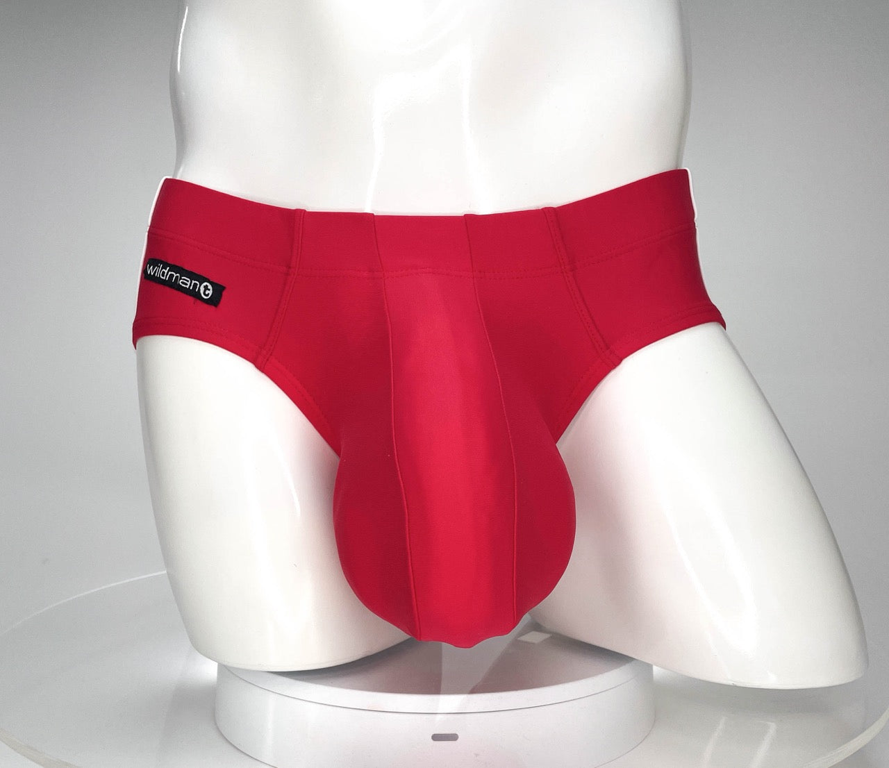 Slip de bain Monster Cock de WildmanT Rouge
