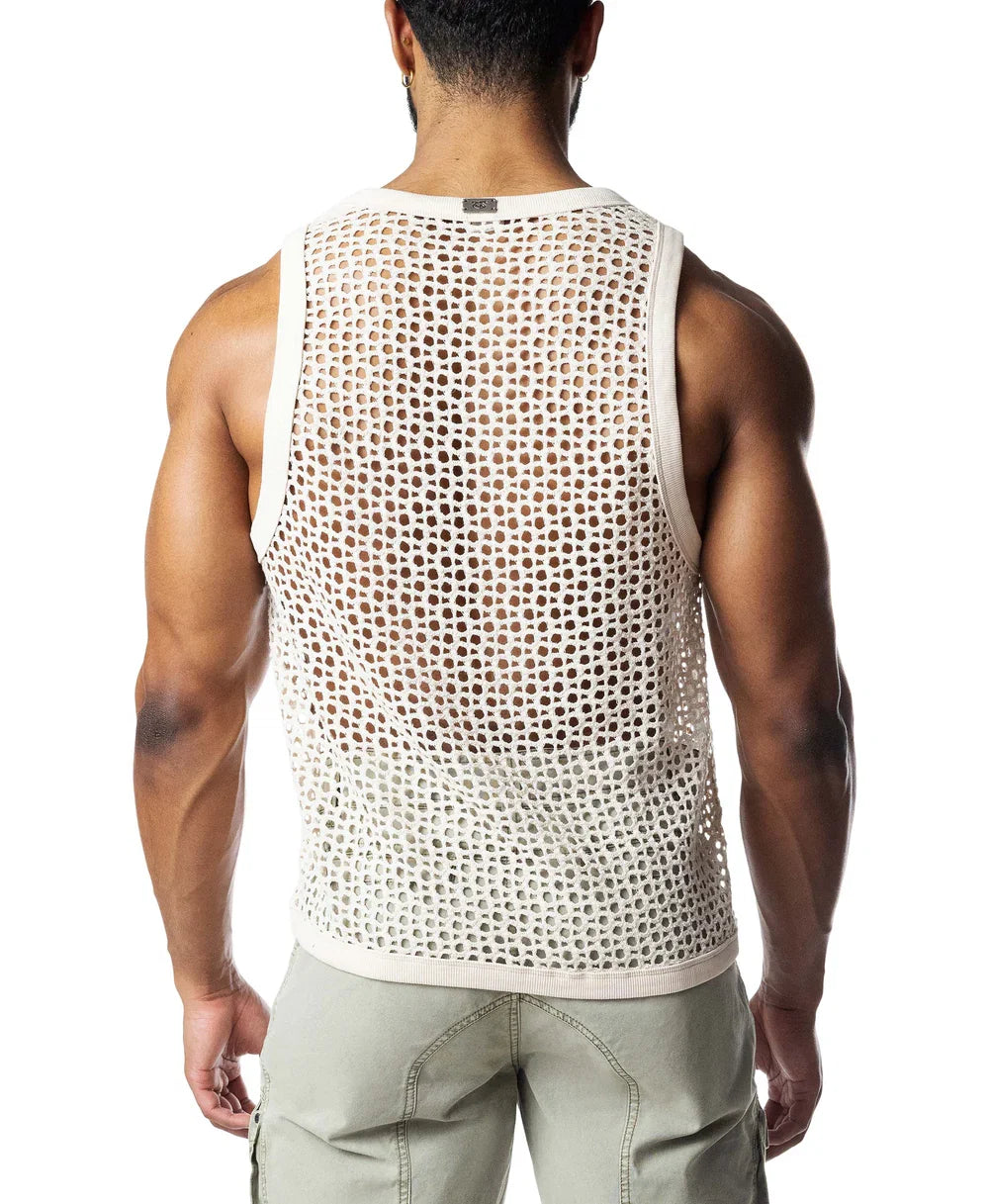 Nasty Pig Bare Knit Tank Top - Cream