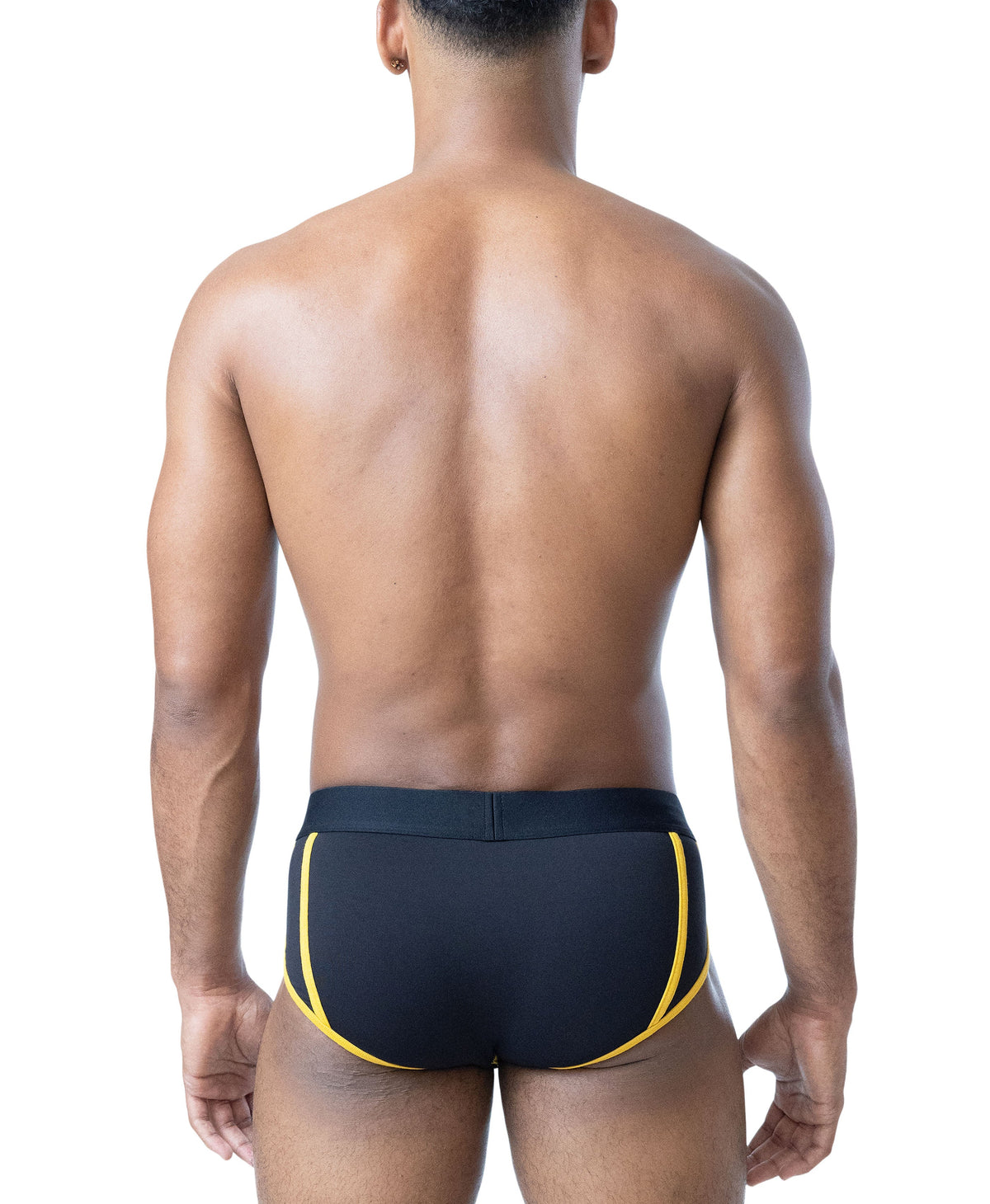 Nasty Pig Herren Ink Brief - Schwarz/Cadmiumgelb