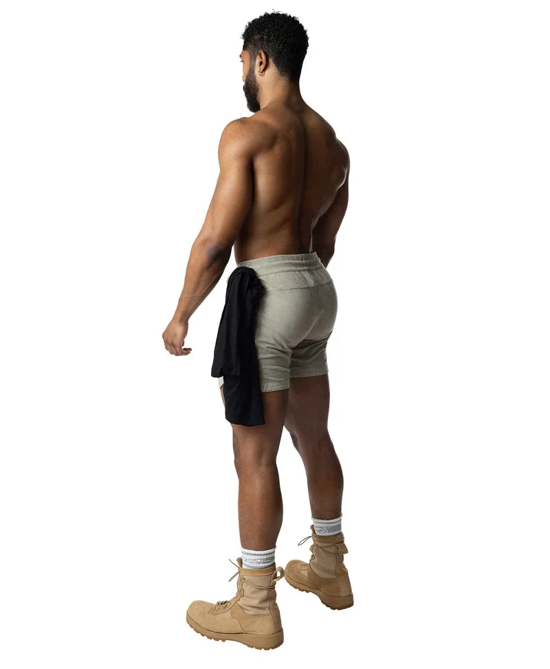 Nasty Pig Traverse Rugby Short - Sage Green