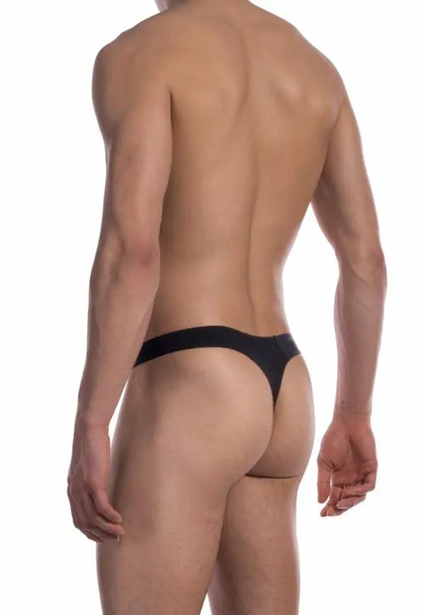 Black thong underwear olaf benz ministrin with smooth form-fitting design for comfortable everyday wear