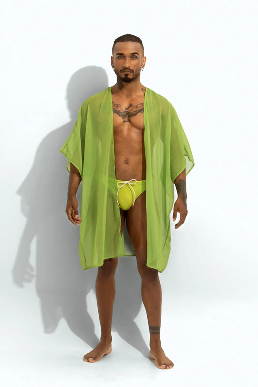Poxeidon Herren The Solid Cover Up - Toxic Kiwi