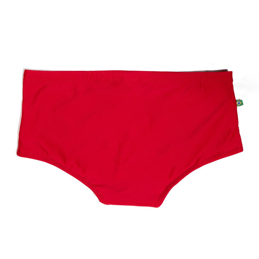 CA-RIO-CA Traditional Square Solids Cut Sunga - Male Bathing Suit
