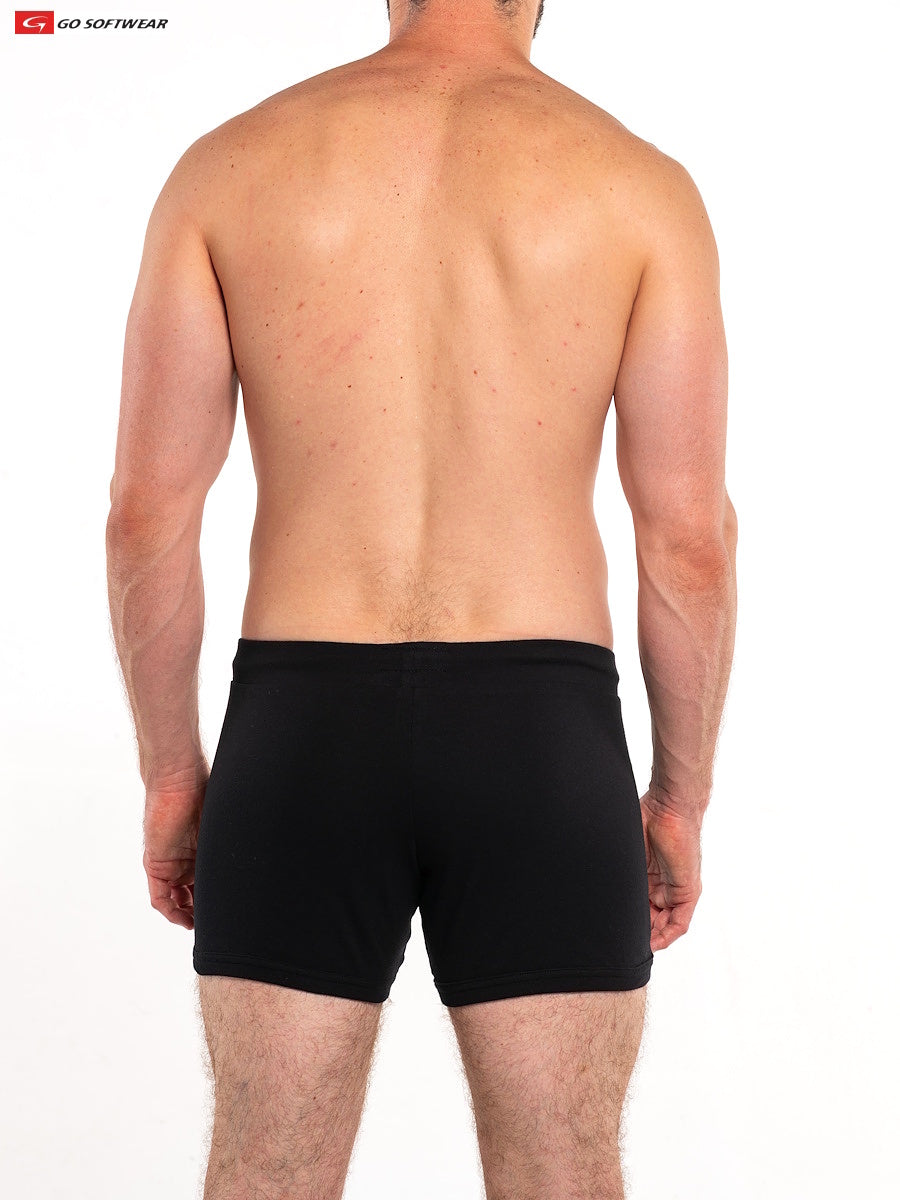 Go Softwear 4643 Herren-Wandershorts - Schwarz