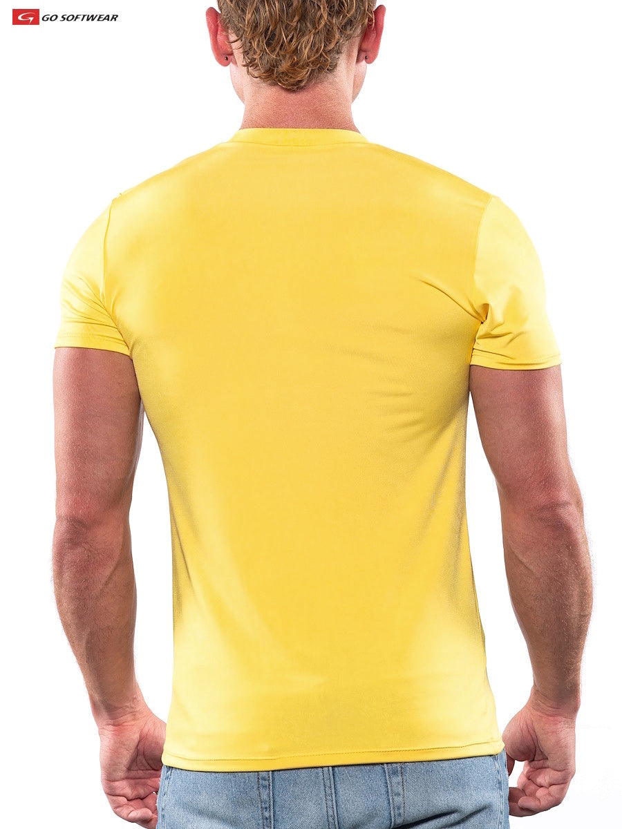 Go Softwear 9507 Herren Skins V-Shirt - Blazin Yellow
