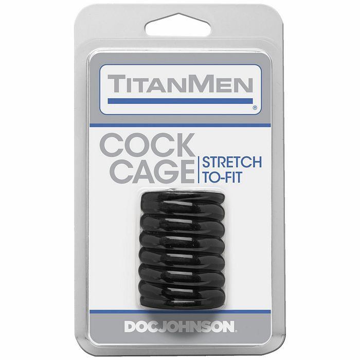 TitanMen Cock Cage - Black