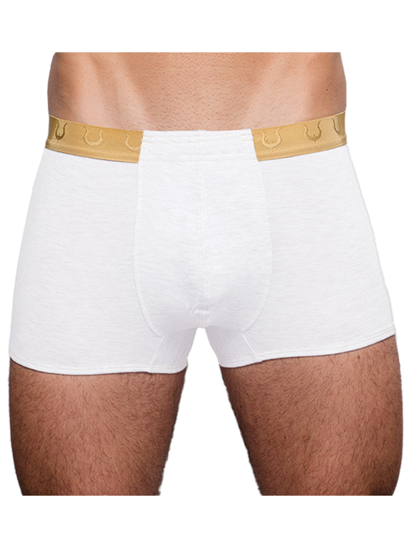 Tartarus Men's Monaco Trunk - 2Pc Pack (White & Red)