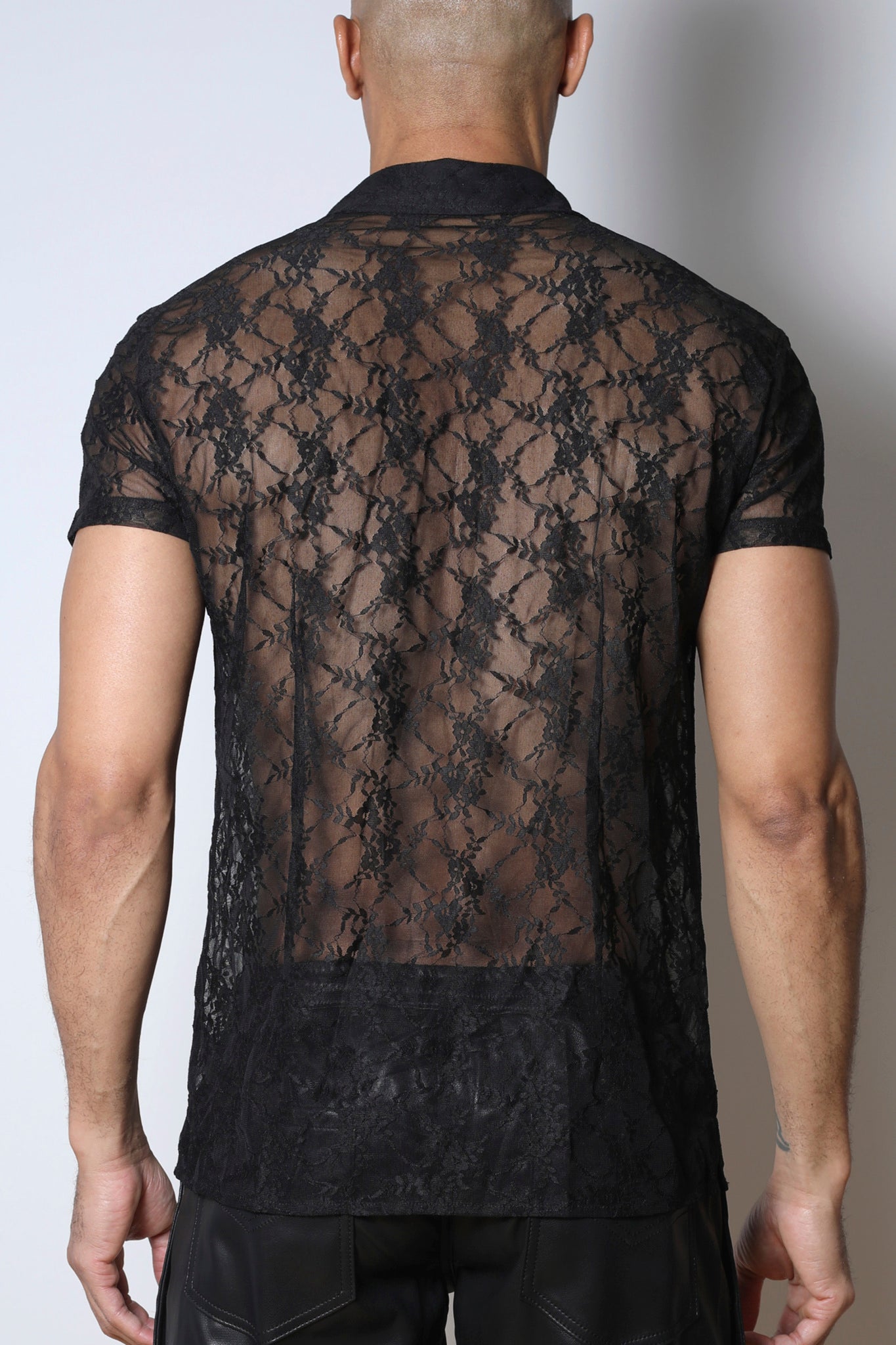 Timoteo Windsor Button Down Shirt - Black