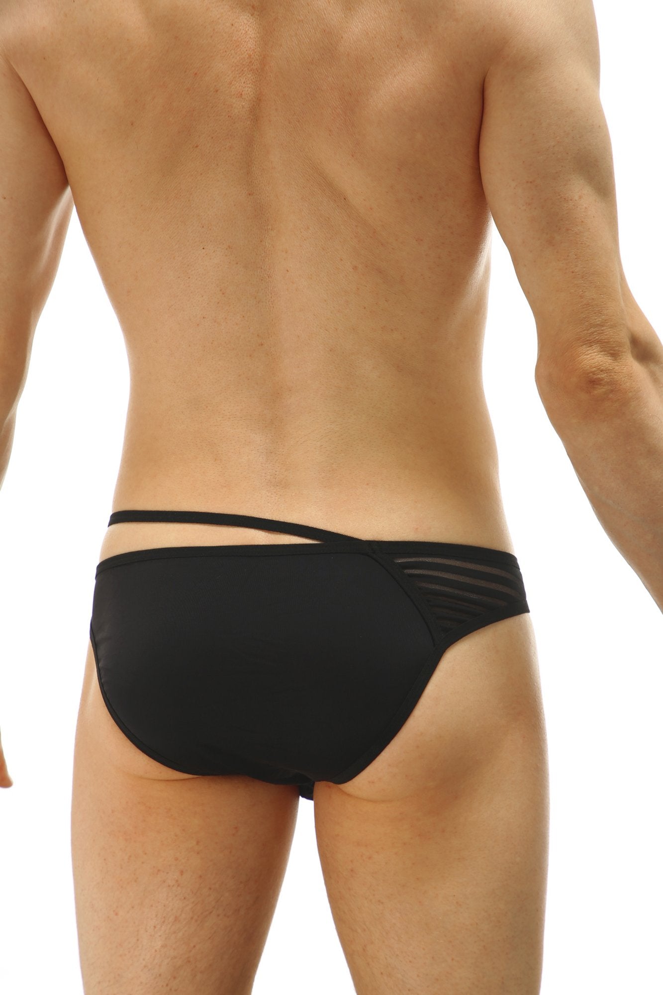 Bikini Gladiator Schwarz Mesh