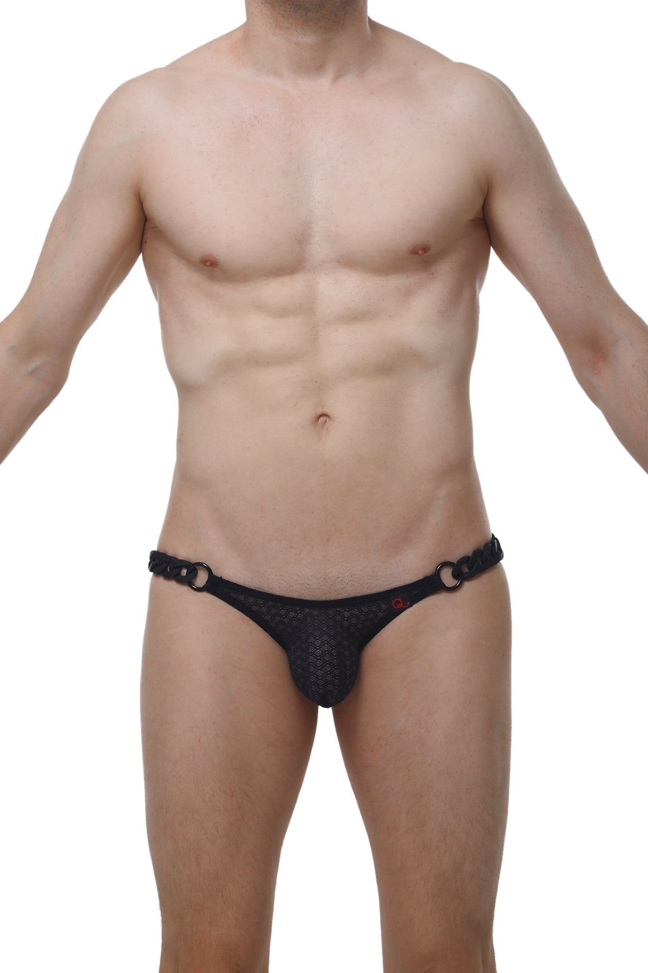 Chaînes de Bikini PetitQ Macra Noir