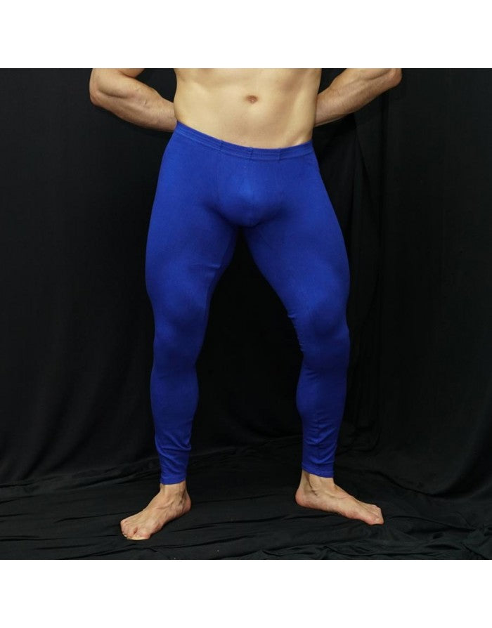 Arroyman Men's Blue Spandex Tights Pants CLZ05M