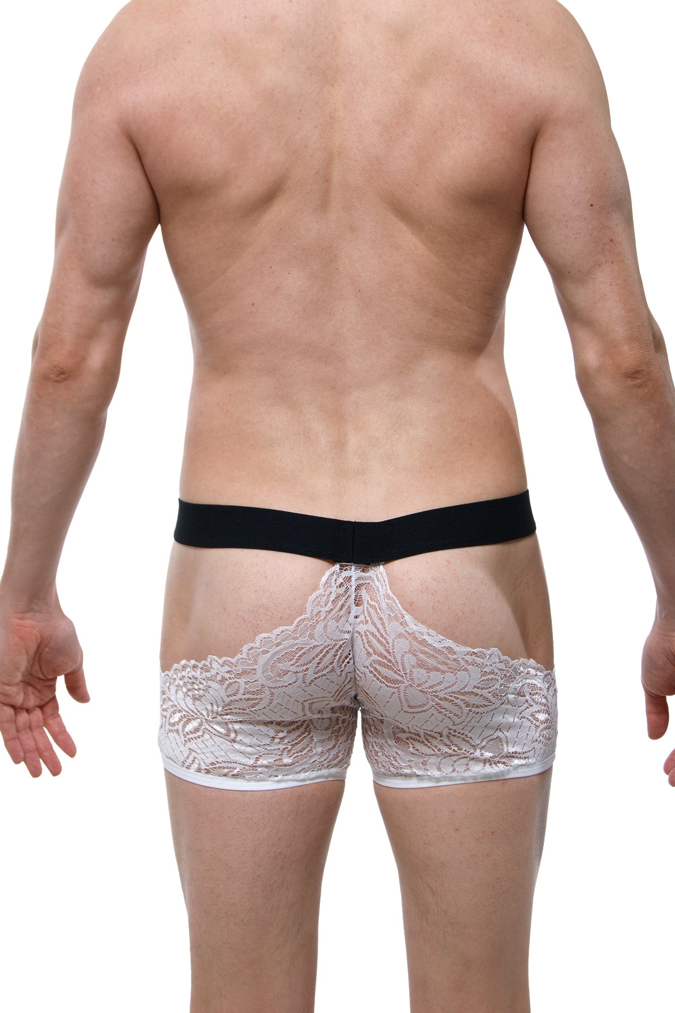 Boxer Lace Trévoux Weiß
