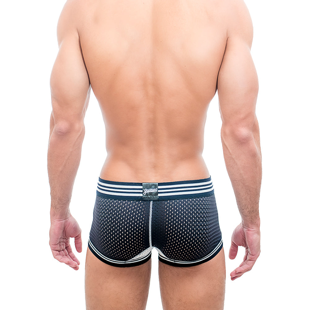 CA-RIO-CA GOSTOSO Schwarze Mesh-Boxershorts