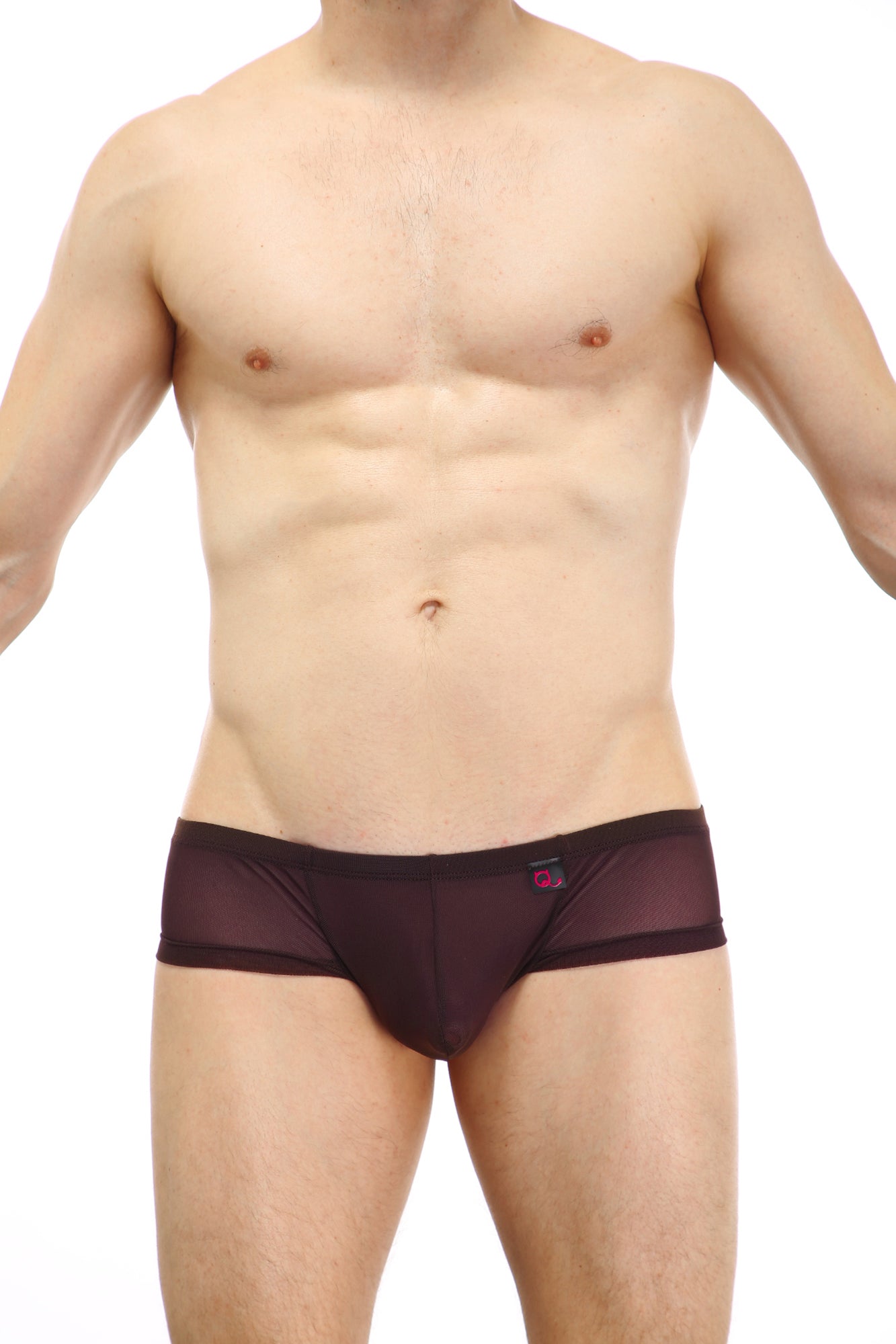 Boxer effronté en filet chocolat