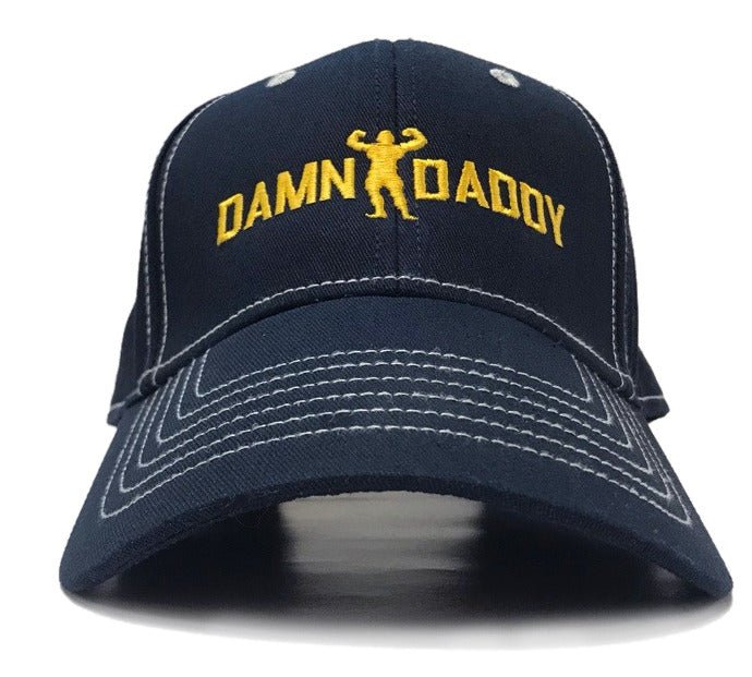 Ajaxx63 Daddy Embroidered Trucker Cap