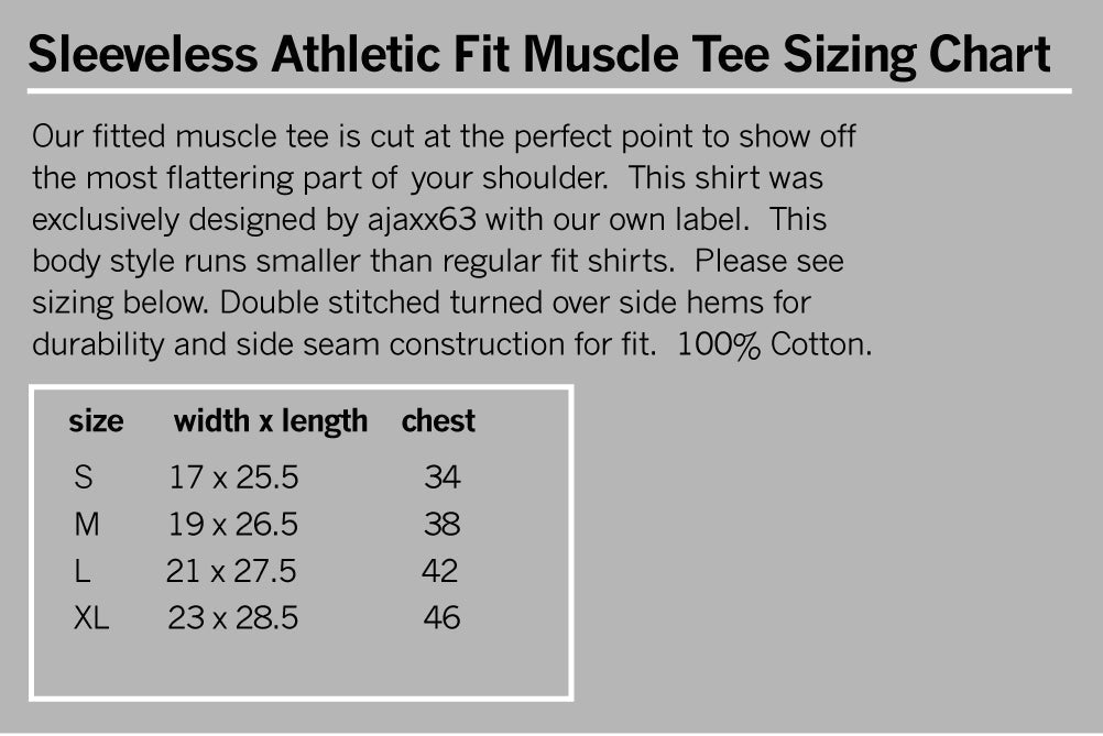 Ajaxx63 Daddy Graphic Sleeveless T-Shirt - Athletic Fit