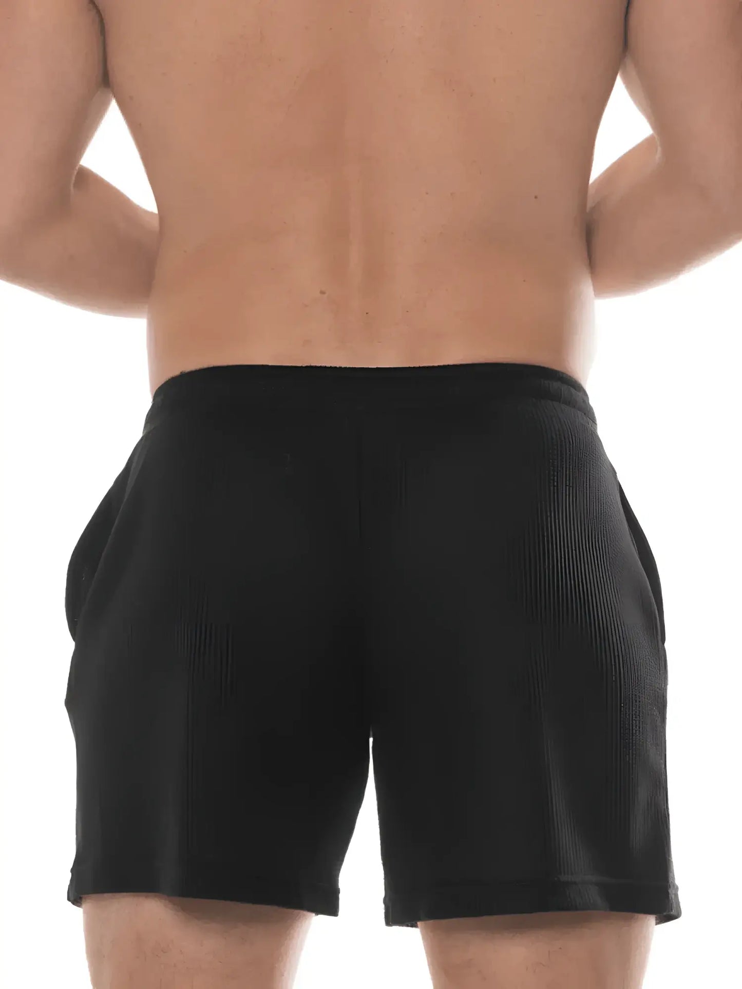Fk sport swinger short black ribbed athletic shorts with side pockets designed for activewear and comfort