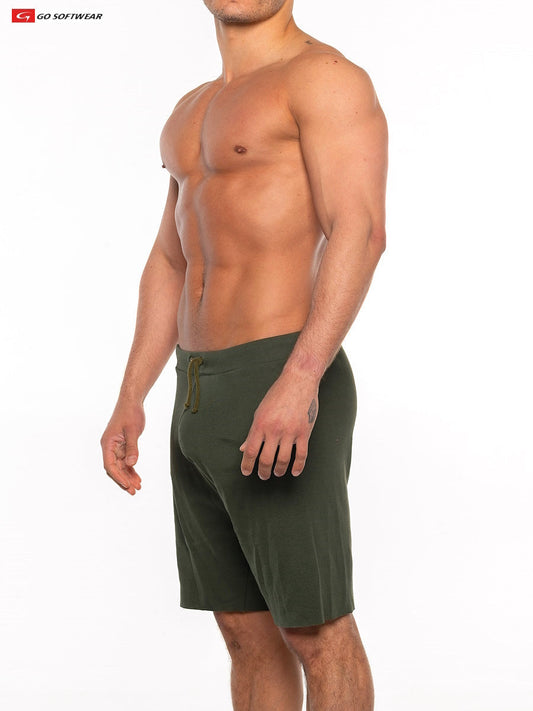 Short découpé 16" pour homme Go Softwear 4656 - Olive