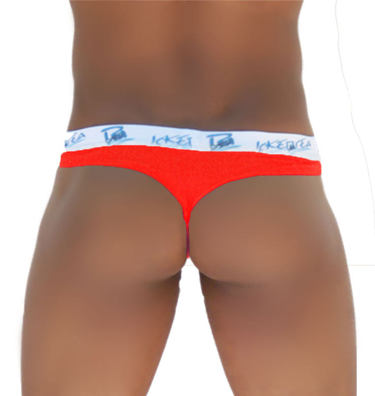 Icker Sea Brasilianischer Tanga-Tanga Unterwäsche Rot COI-16-34