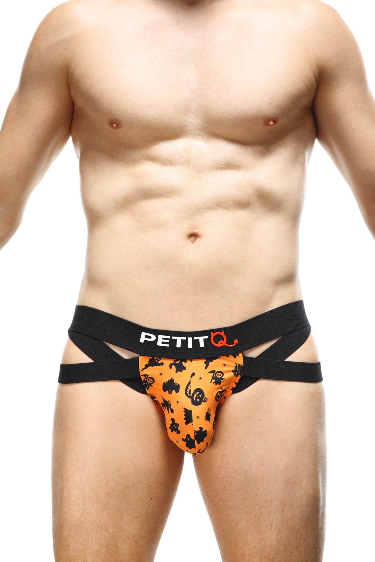 PetitQ Men's JockThong Bost Halloweenie